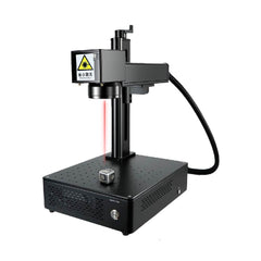 Integrated fiber laser marking machine for metal