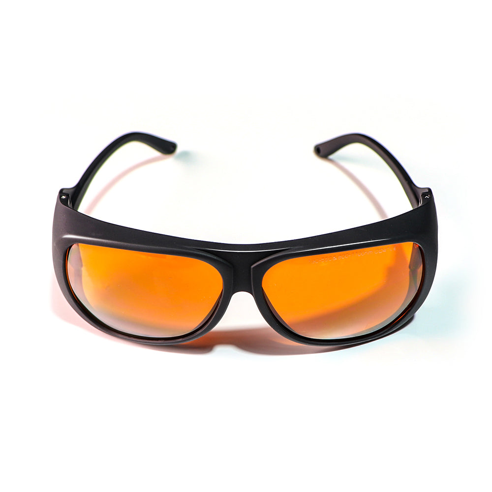 OD4+ laser safety goggles for 190-550nm and 800-1100nm