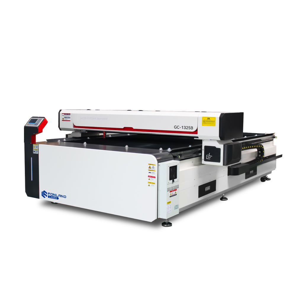 Large format laser cutter for textile pattern cutting