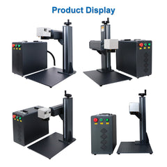 split fiber laser marking machine with air cooling