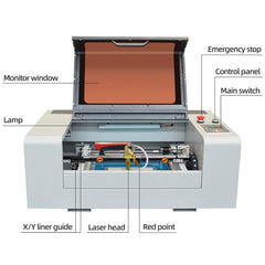 CO2 cutter for acrylic