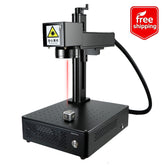 Integrated fiber laser marking machine for metal