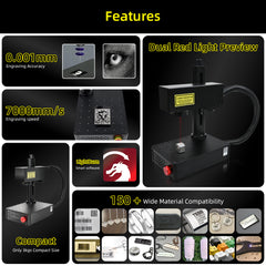 Portable laser marking machine for stainless steel