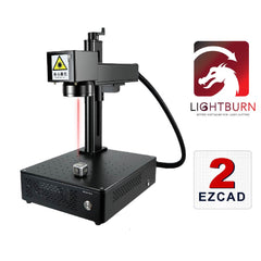 Desktop integrated fiber laser marker