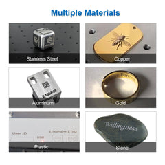 laser engraving machine for mechanical parts