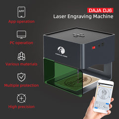 Micro fiber laser engraver