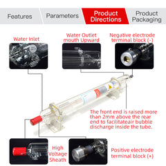 RECI CO2 Laser Tube