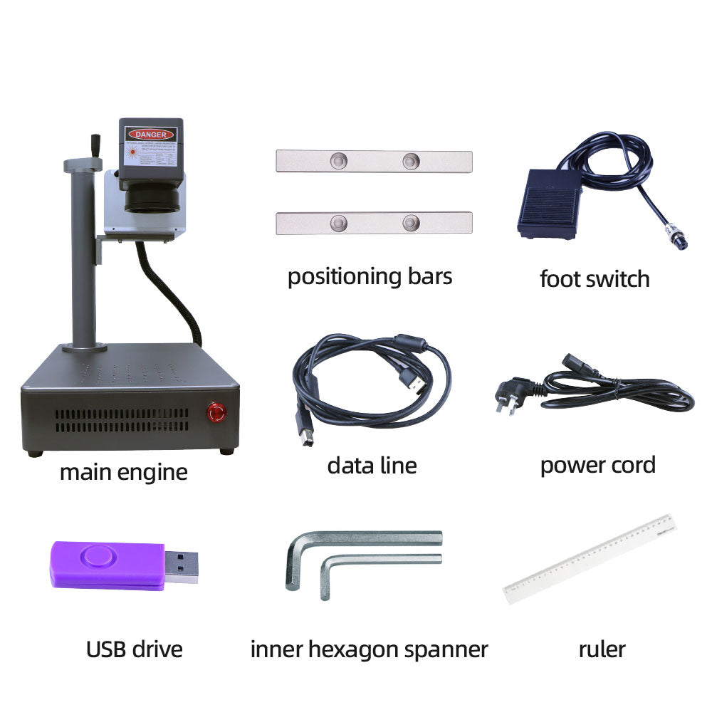 ​Multi-language UV laser marker​