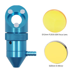 K40 CO2 Laser Head Sky Blue