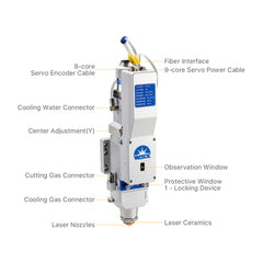 WSX NC30E Autofocus Fiber Laser Cutting Head