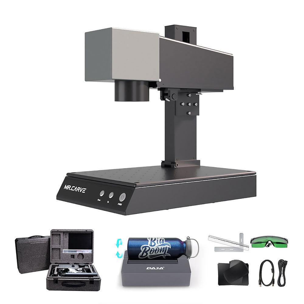 Accurate desktop laser engraver