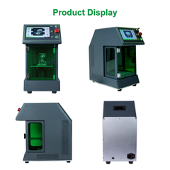 Crystal laser engraving machine working on glass