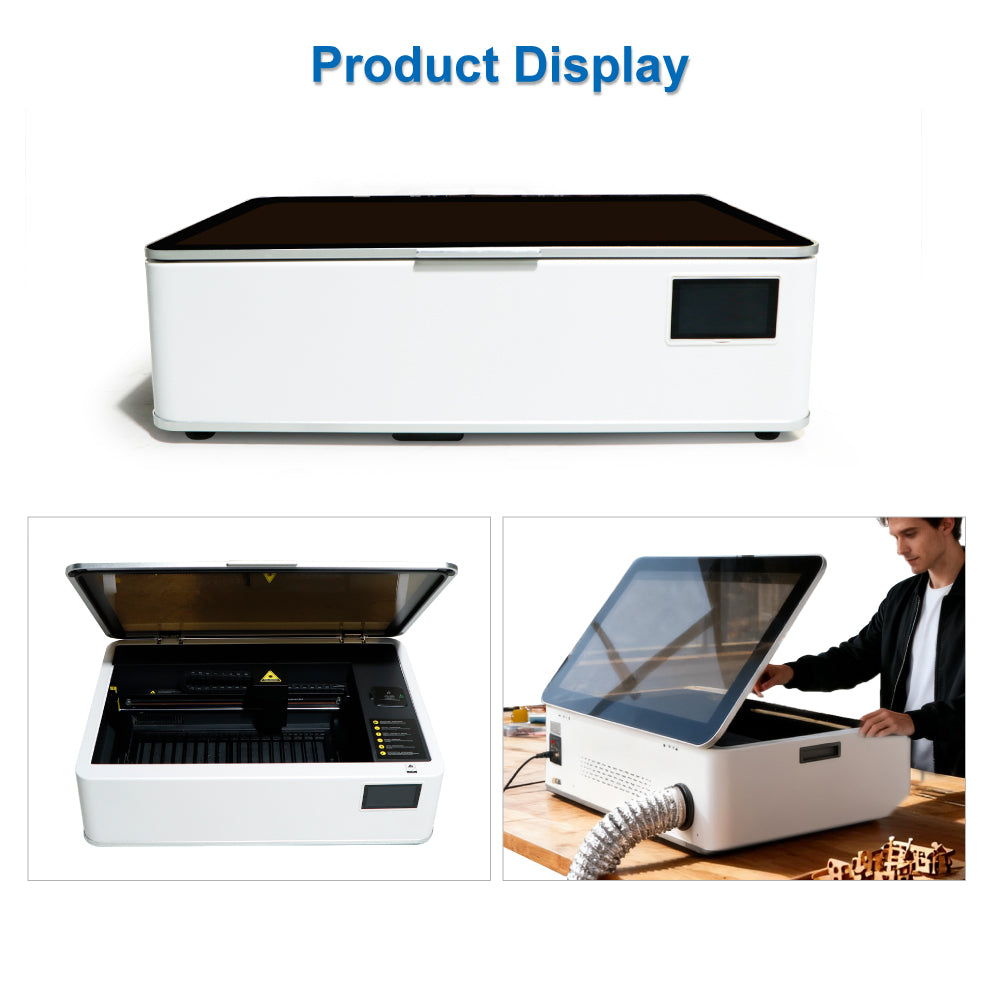 desktop CO2 laser engraver for hobby projects