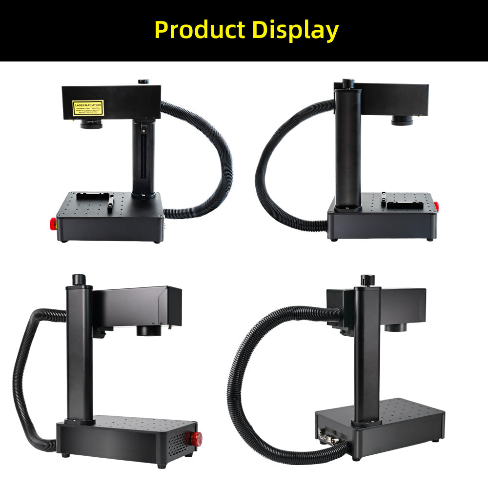 Compact fiber laser marker with portable design