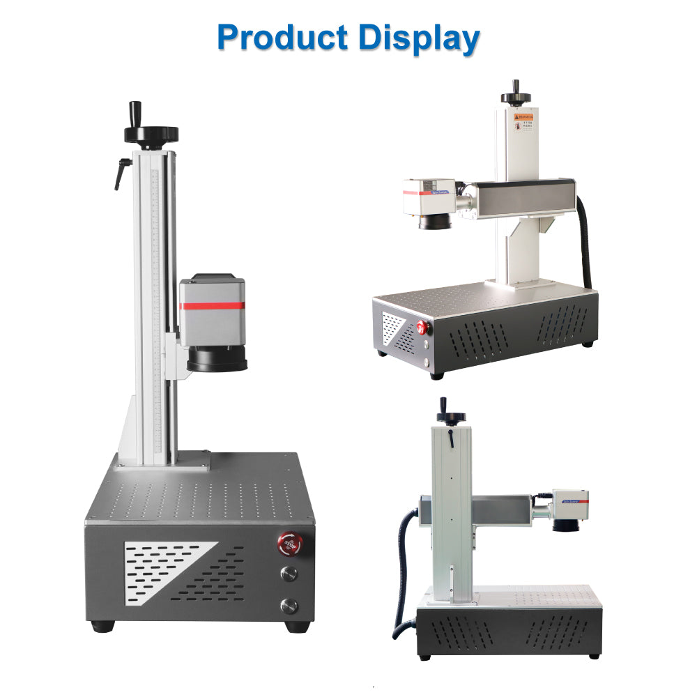 High precision all-in-one fiber laser marking machine