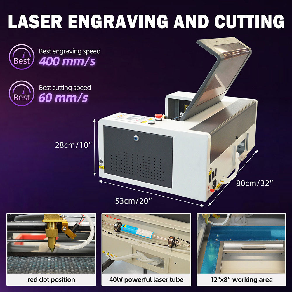 Fast-speed CO2 laser cutter​