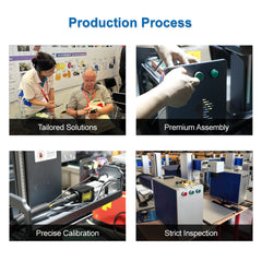 high-speed split fiber laser marking system