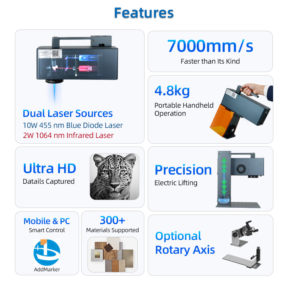 portable dual laser machine for custom gifts