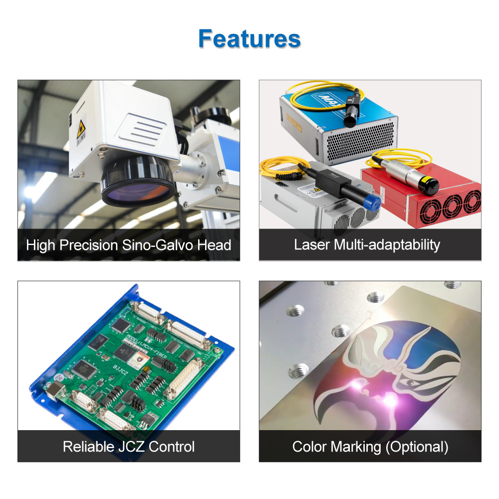 fiber laser marker for aluminum parts