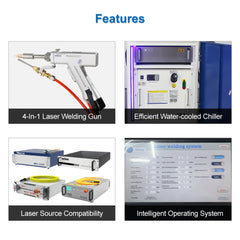 Water-cooled laser welding machine