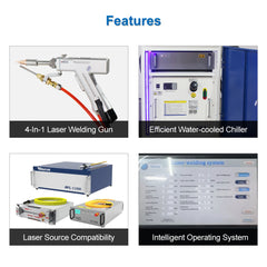 water cooling laser welder for surgical instrument manufacturing