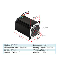 Leadshine 57HS22 Stepper Motor