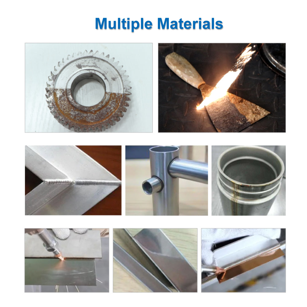 compact handheld laser welding and cleaning machine