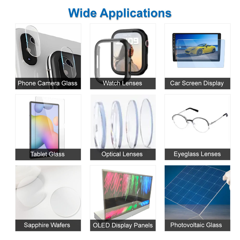 picosecond laser cutting for OLED display manufacturing