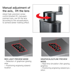 5W UV cold laser engraver for electronics