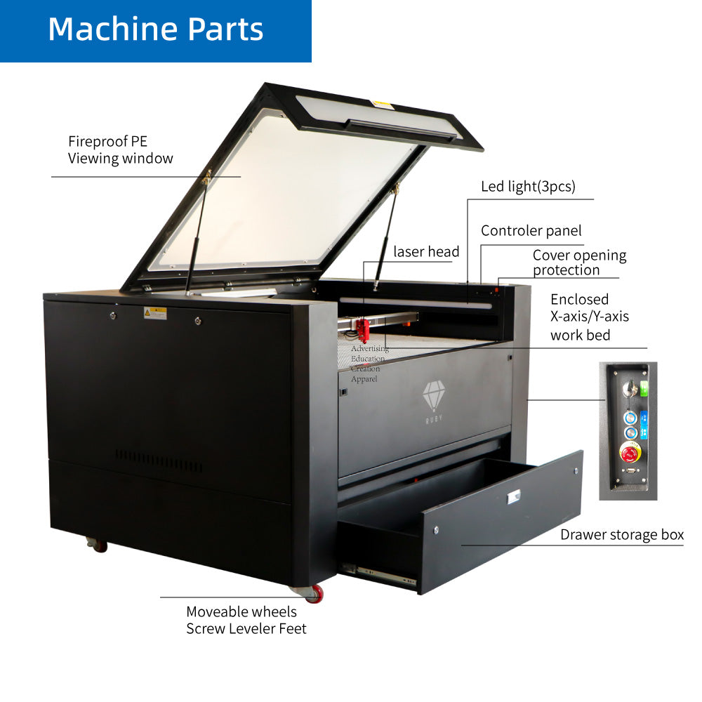 Ruby1390 Laser Cutter