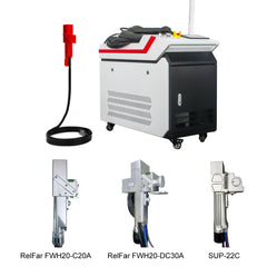 Wassergekühlte CW-Laserreinigungsmaschine 