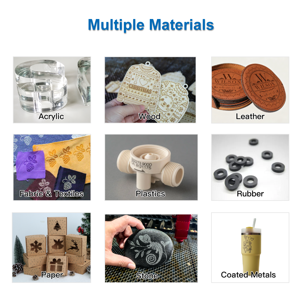 Durable brass synchronous wheels in co2 laser cutter system