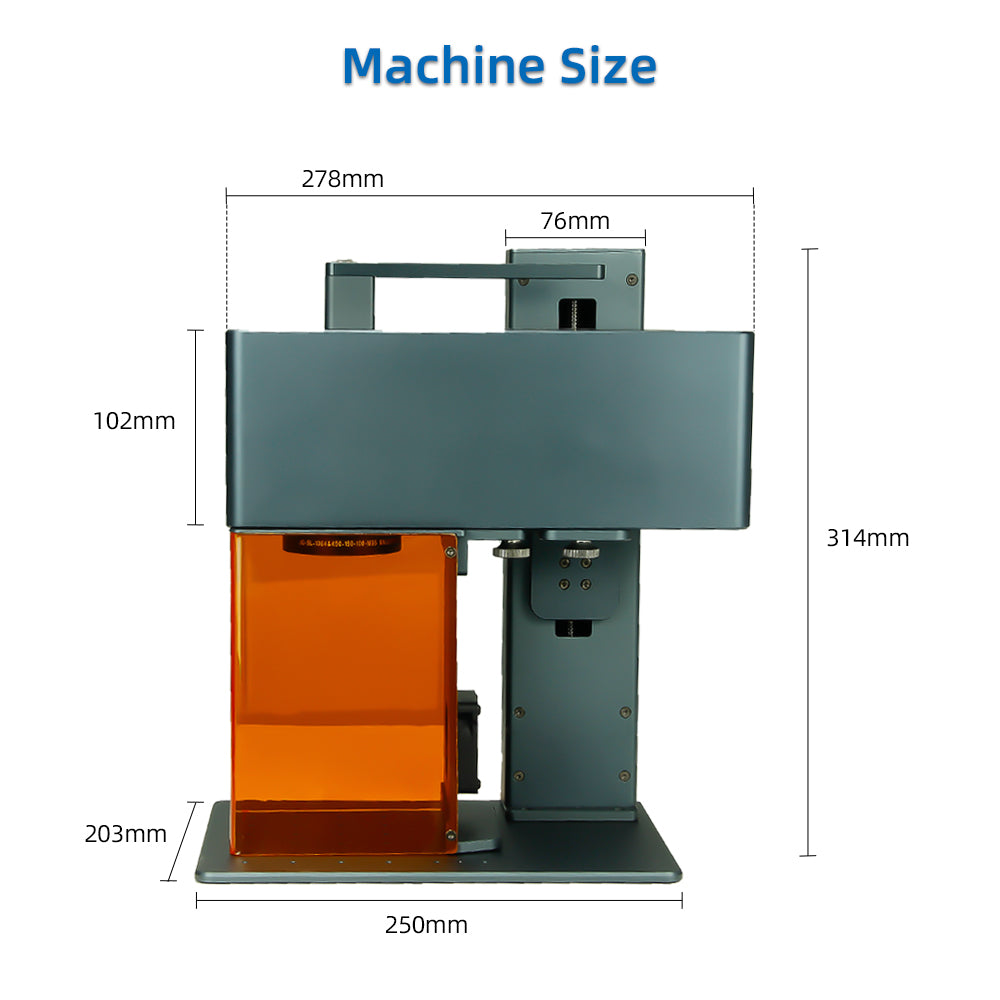 precision dual laser portable engraver for crafts