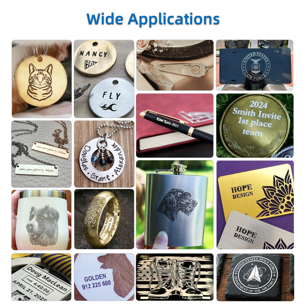 integrated 20W fiber laser marking machine