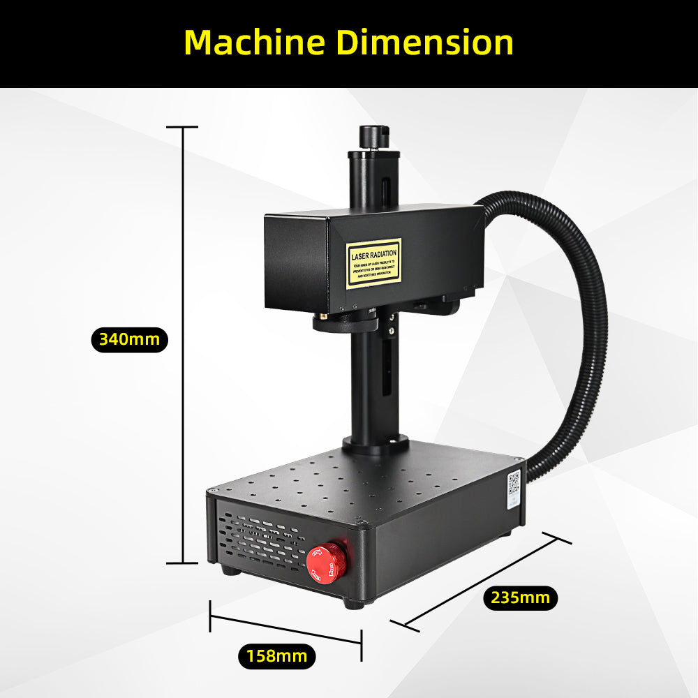 Portable metal laser engraving machine