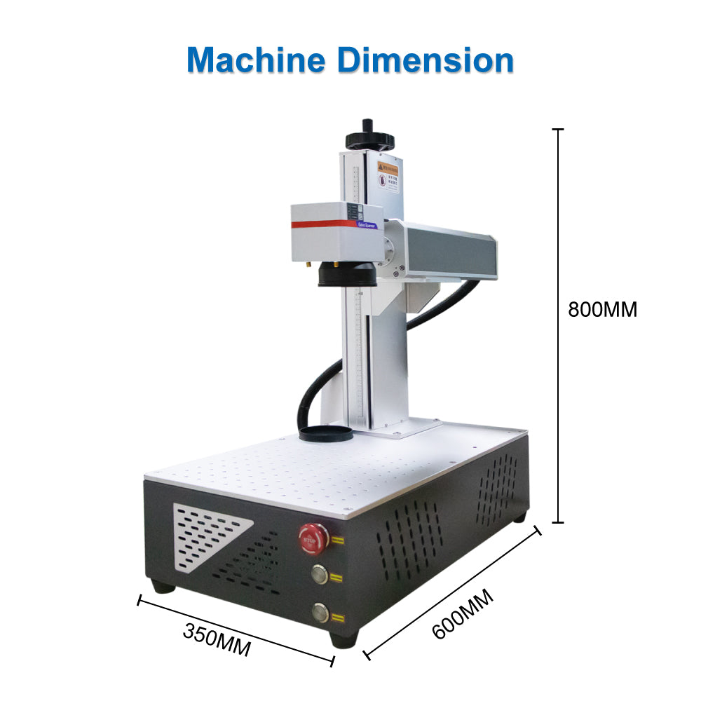 All-in-one fiber laser marking and engraving