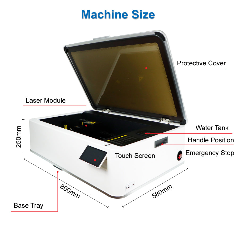 small CO2 laser engraver for DIY home projects