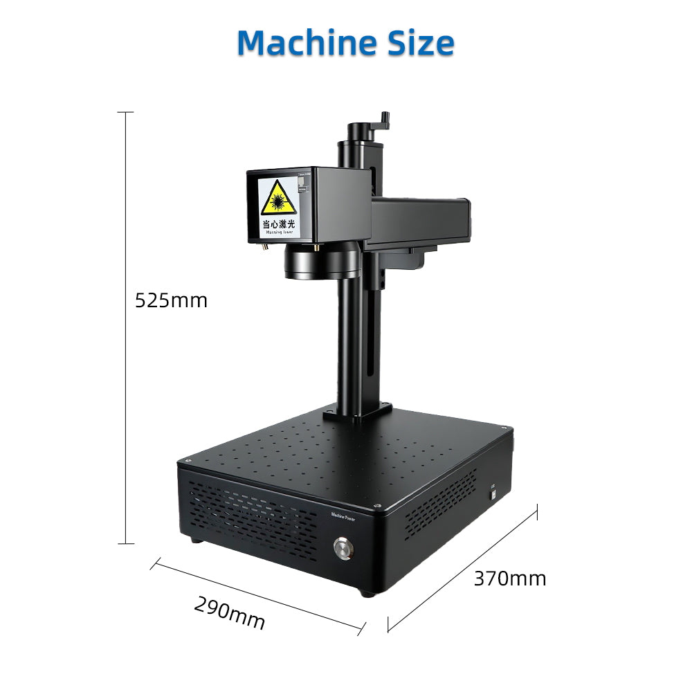 integrated fiber laser marking machine for stainless steel