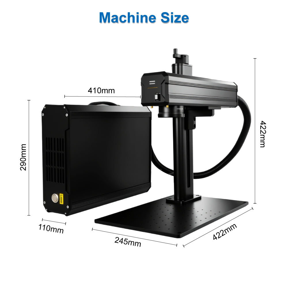 portable fiber laser marking machine for aluminum