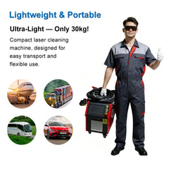 Portable Pulse Laser Cleaning Machine