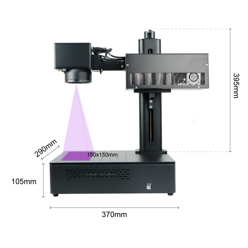 desktop 5W UV laser marking machine