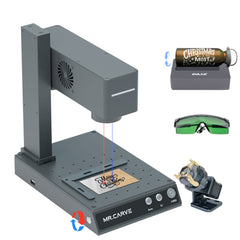 Fiber laser engraving machine