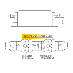 Single Phase EMI Filter
