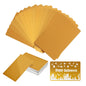 Cartes de visite en métal vierges – 100 pcs Cartes en aluminium pour gravure laser