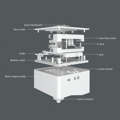 High-speed fiber engraver
