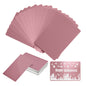 Cartes de visite en métal vierges – 100 pcs Cartes en aluminium pour gravure laser