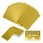 Cartes de visite en métal vierges – 100 pcs Cartes en aluminium pour gravure laser