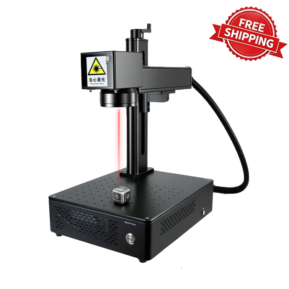 Fiber Laser Marking Machine with Rotary Axis