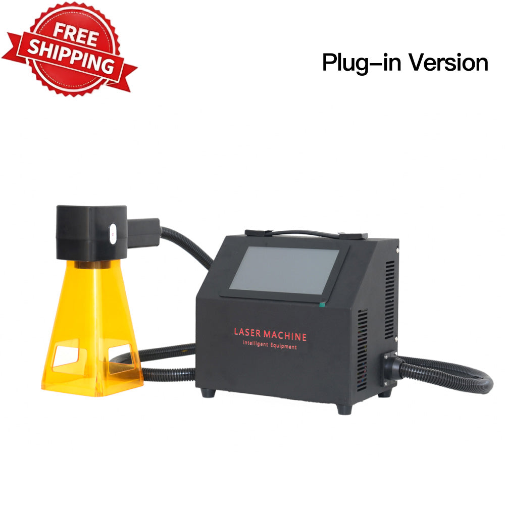 Worldwide Steel-Case Fiber Mini Handheld Laser Marking Machine