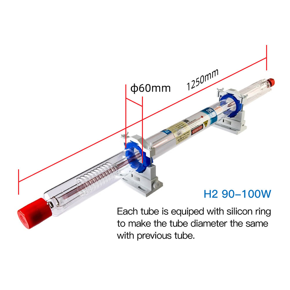 Tube laser CO2 série YL H